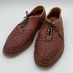 Huarache Shoes, Artesanias Ochoa, caramel